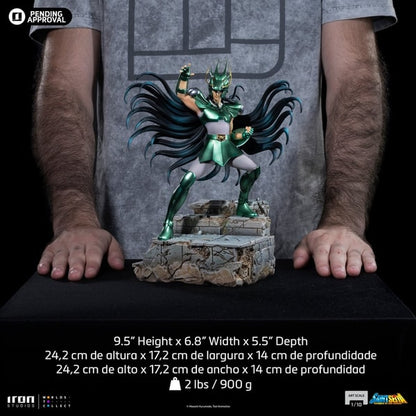 IRON STUDIOS - ART SCALE 1/10 - SAINT SEIYA - DRAGON SHIRYU STATUE 24CM