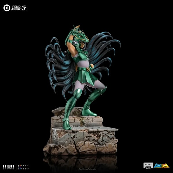 IRON STUDIOS - ART SCALE 1/10 - SAINT SEIYA - DRAGON SHIRYU STATUE 24CM