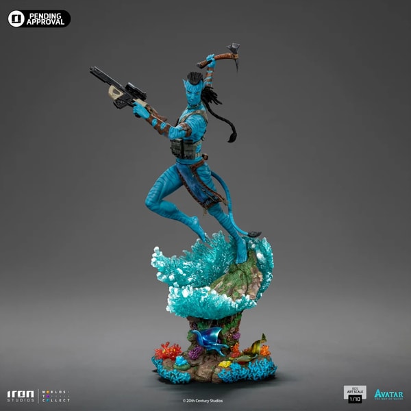 IRON STUDIOS - BDS ART SCALE 1/10 - AVATAR  LA VOIE DE L'EAU - JAKE SULLY STATUE 48CM