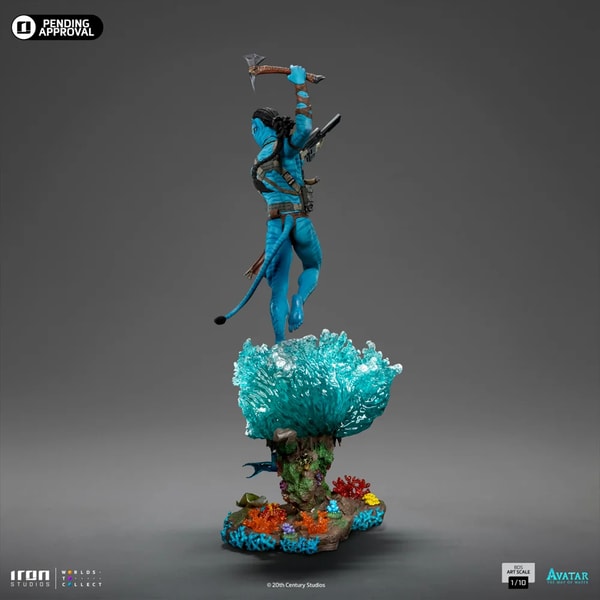 IRON STUDIOS - BDS ART SCALE 1/10 - AVATAR  LA VOIE DE L'EAU - JAKE SULLY STATUE 48CM