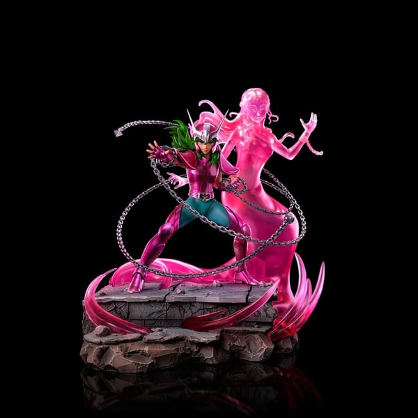 IRON STUDIOS - DELUXE ART SCALE 1/10 - SAINT SEIYA - ANDROMEDA SHUN STATUE 23CM