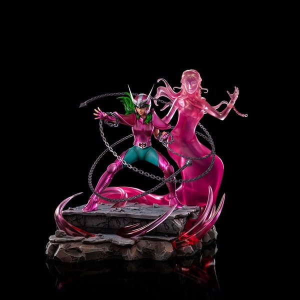 IRON STUDIOS - DELUXE ART SCALE 1/10 - SAINT SEIYA - ANDROMEDA SHUN STATUE 23CM