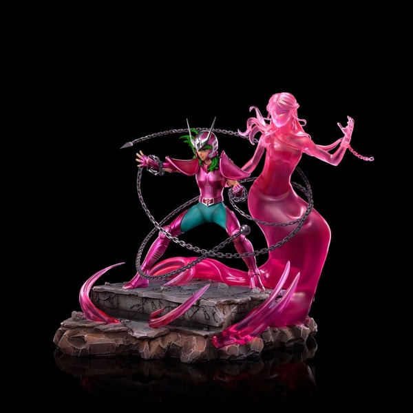 IRON STUDIOS - DELUXE ART SCALE 1/10 - SAINT SEIYA - ANDROMEDA SHUN STATUE 23CM