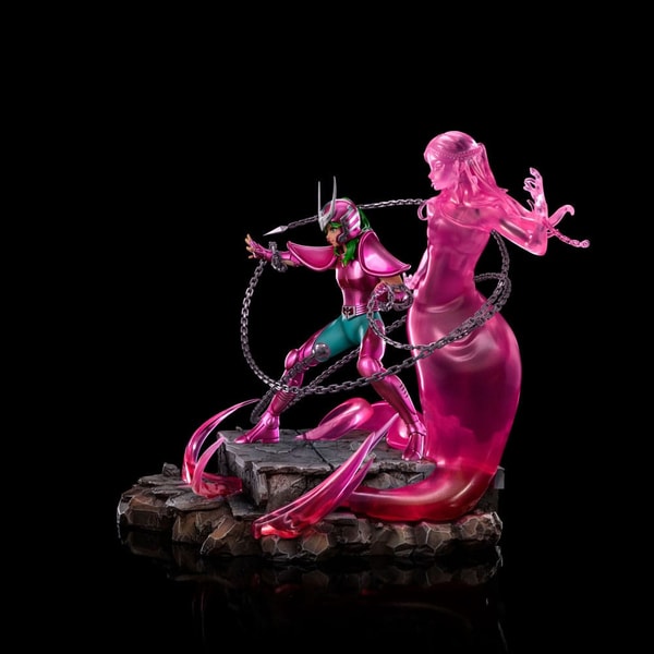 IRON STUDIOS - DELUXE ART SCALE 1/10 - SAINT SEIYA - ANDROMEDA SHUN STATUE 23CM