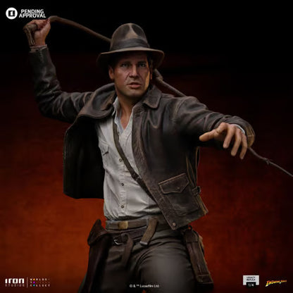 IRON STUDIOS - LEGACY REPLICA 1/4 - INDIANA JONES - INDIANA JONES STATUE 61CM