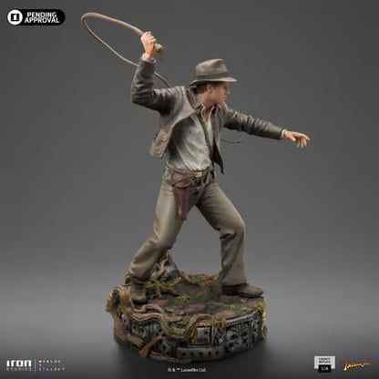 IRON STUDIOS - LEGACY REPLICA 1/4 - INDIANA JONES - INDIANA JONES STATUE 61CM