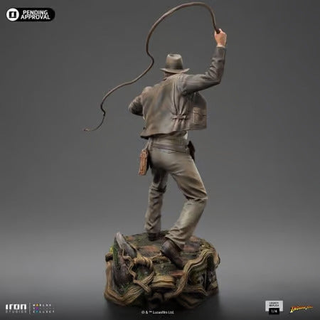 IRON STUDIOS - LEGACY REPLICA 1/4 - INDIANA JONES - INDIANA JONES STATUE 61CM