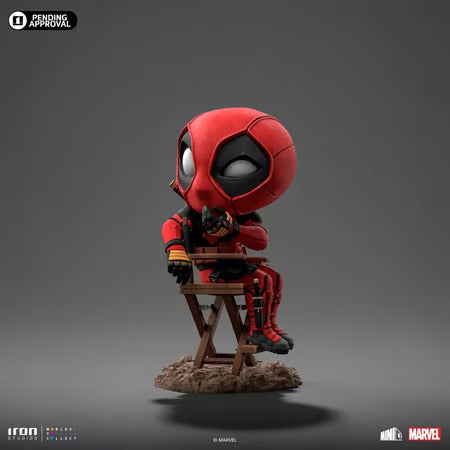 IRON STUDIOS - MINICO - DEADPOOL & WOLVERINE - DEADPOOL STATUE 13CM