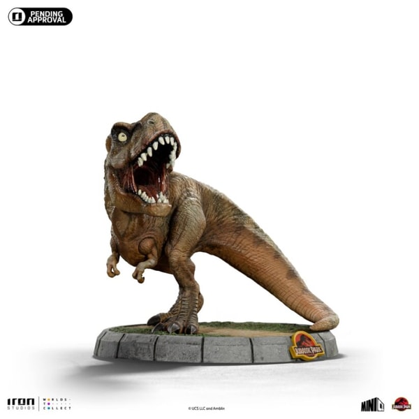 IRON STUDIOS - MINICO - JURASSIC PARK - T-REX REGULAR STATUE 15CM