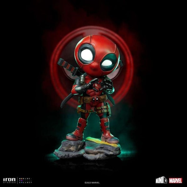 IRON STUDIOS - MINICO - MARVEL - DEADPOOL STATUE 15CM