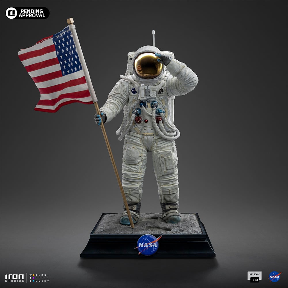 Iron Studios - Art Scale 110 - Apollo 11 - Astronaute Statue 23cm