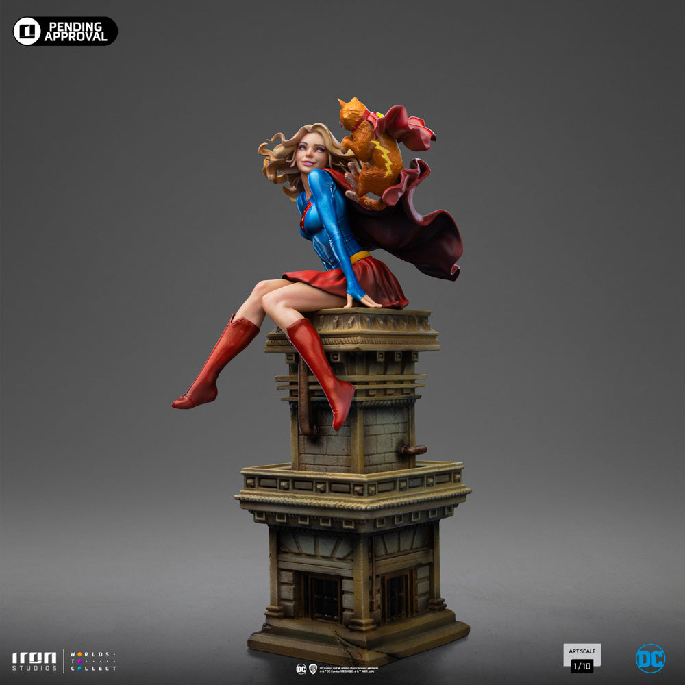 Iron Studios - Art Scale 110 - DC Comics Series 8 - Supergirl Statue 25cm