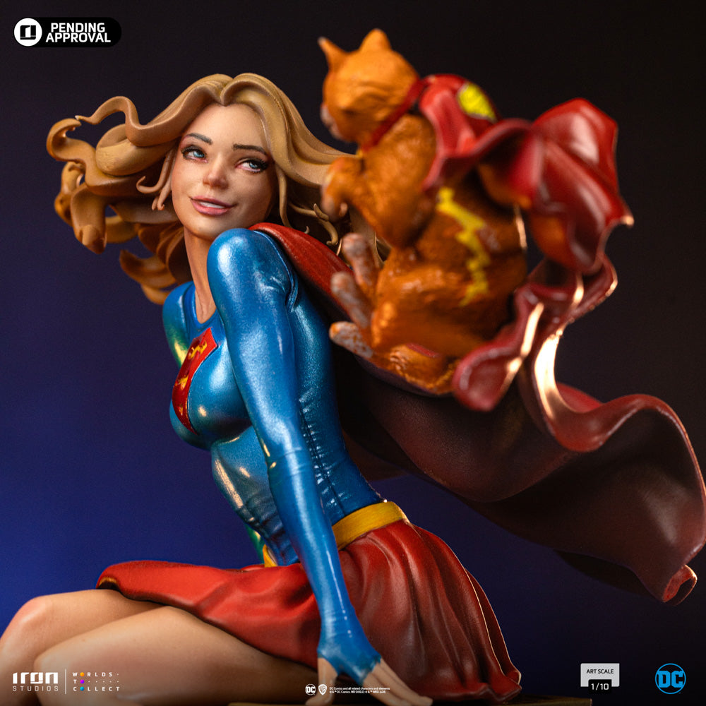 Iron Studios - Art Scale 110 - DC Comics Series 8 - Supergirl Statue 25cm