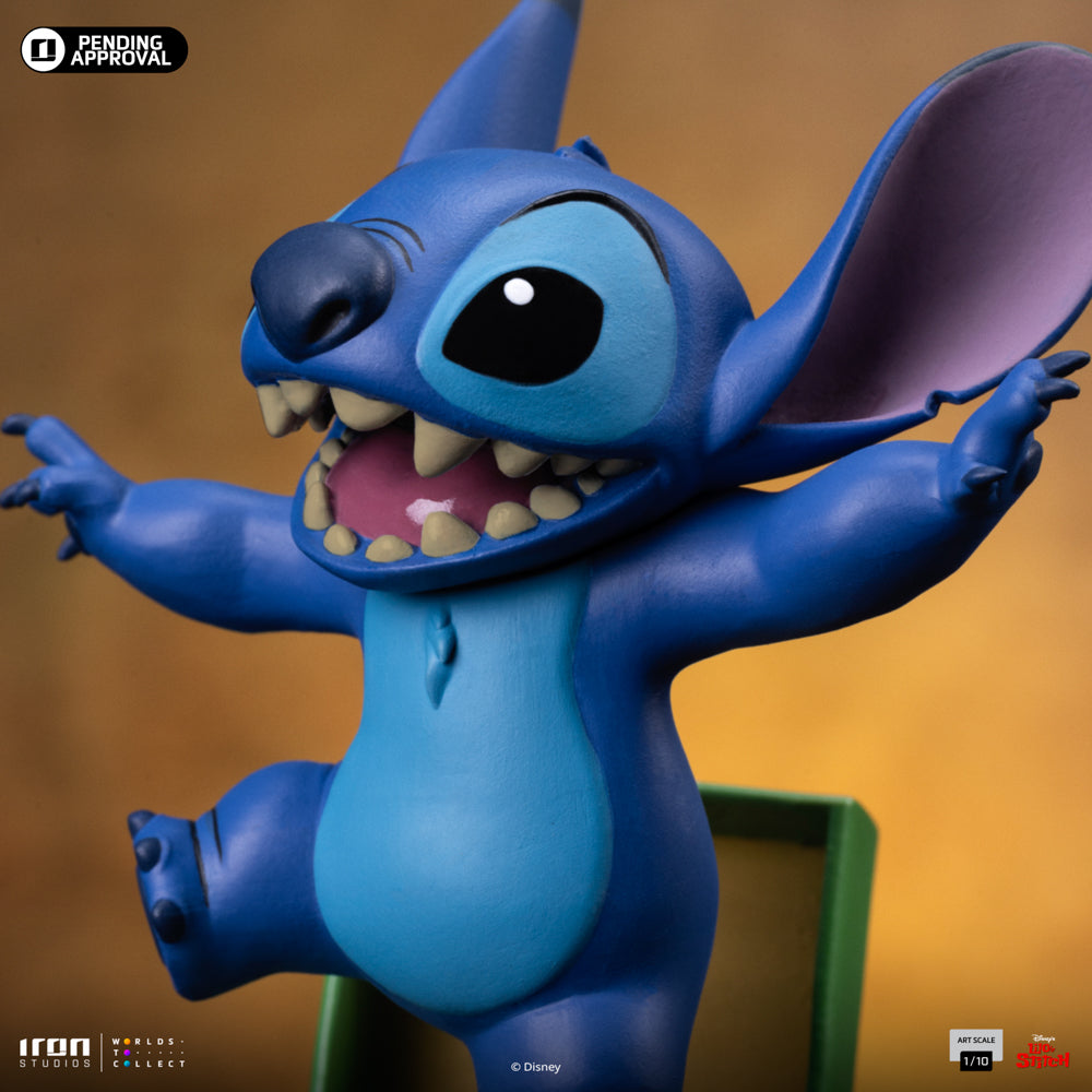 Iron Studios - Art Scale 110 - Disney Classics - Stitch King of Rock Statue 17cm