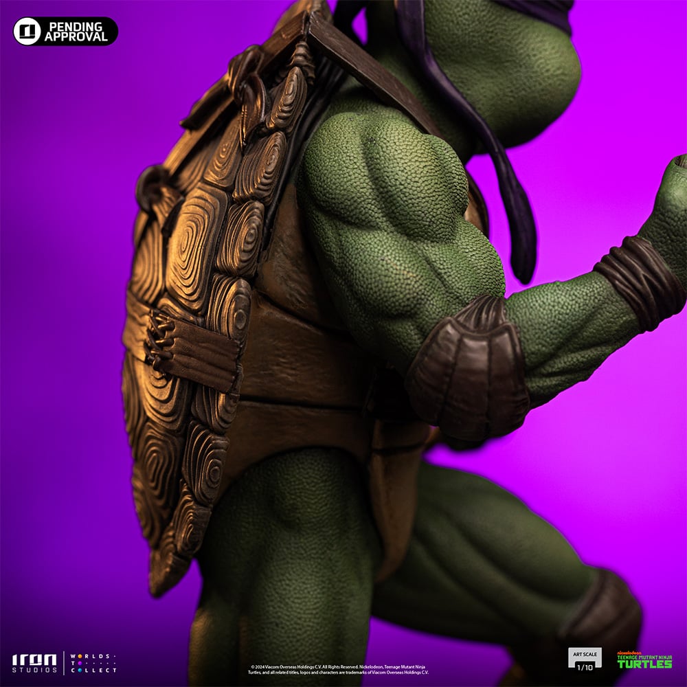 Iron Studios - Art Scale 110 - Teenage Mutant Ninja Turtles - Donatello Statue 18cm