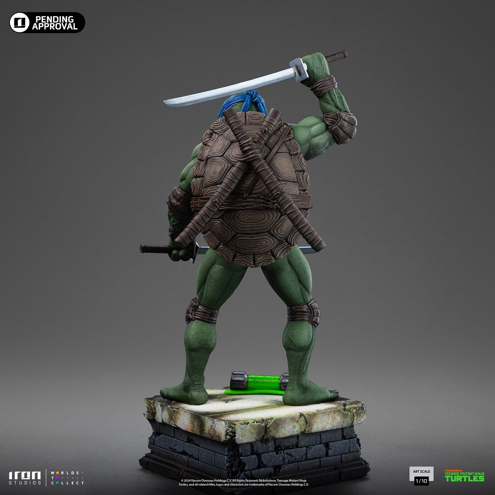 Iron Studios - Art Scale 110 - Teenage Mutant Ninja Turtles - Leonardo Statue 21cm