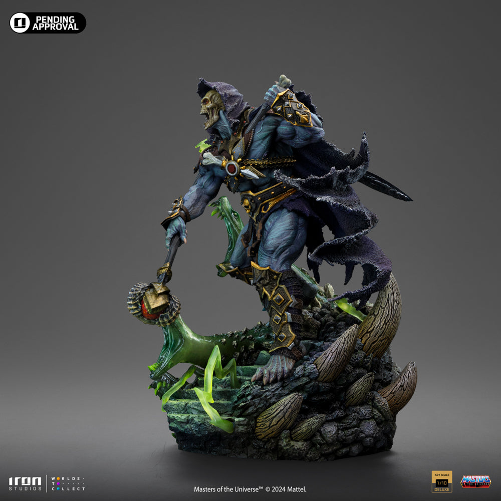 Iron Studios - Deluxe Art Scale 110 - Les Maîtres de l'univers - Skeletor Unleashed Statue 23cm