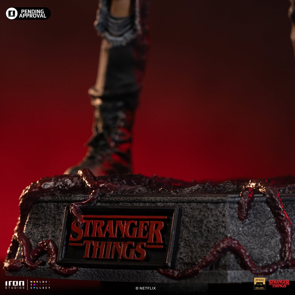 Iron Studios - Deluxe Art Scale 110 - Stranger Things - Eddie Munson Statue 20cm