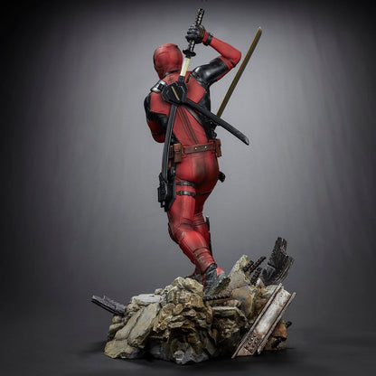 Iron Studios - Legacy Replica 1/4 - Marvel - Deadpoo & Wolverine - Deadpool Statue 58cm