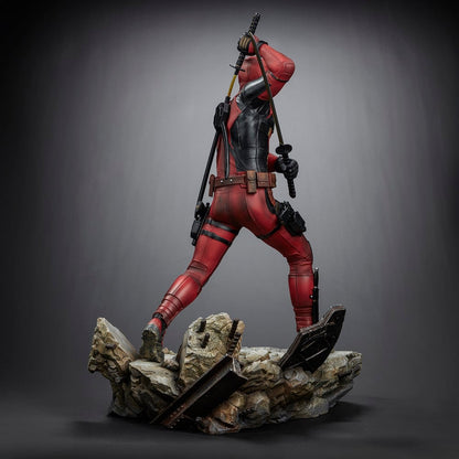 Iron Studios - Legacy Replica 1/4 - Marvel - Deadpoo & Wolverine - Deadpool Statue 58cm