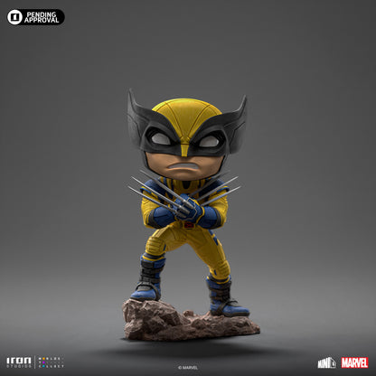 Iron Studios - MiniCo - Deadpool & Wolverine - Deadpool, Wolverine and Headpool Statue 14cm