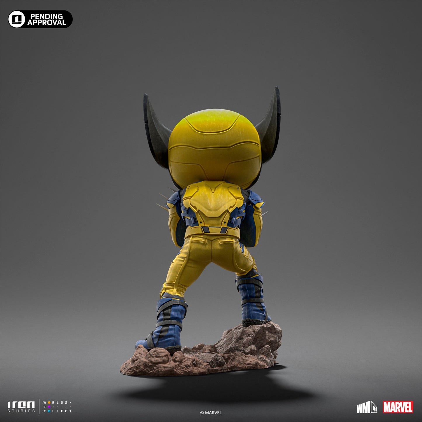 Iron Studios - MiniCo - Deadpool & Wolverine - Deadpool, Wolverine and Headpool Statue 14cm