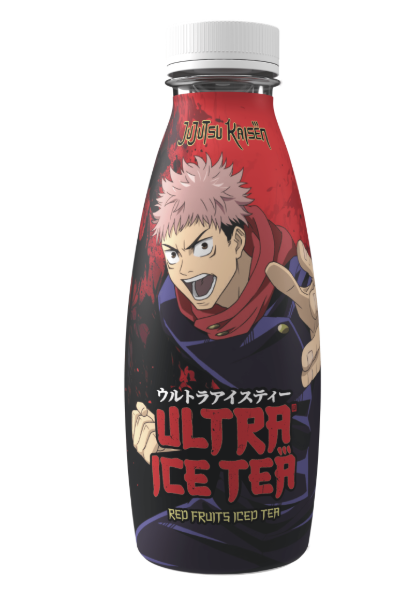 ULTRA ICE TEA Jujutsu Kaisen Red Fruits Itadori 50cl