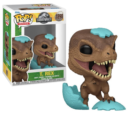 JURASSIC PARK SPRG - POP Movies N° 1898 - T-Rex (Oeuf bleu)