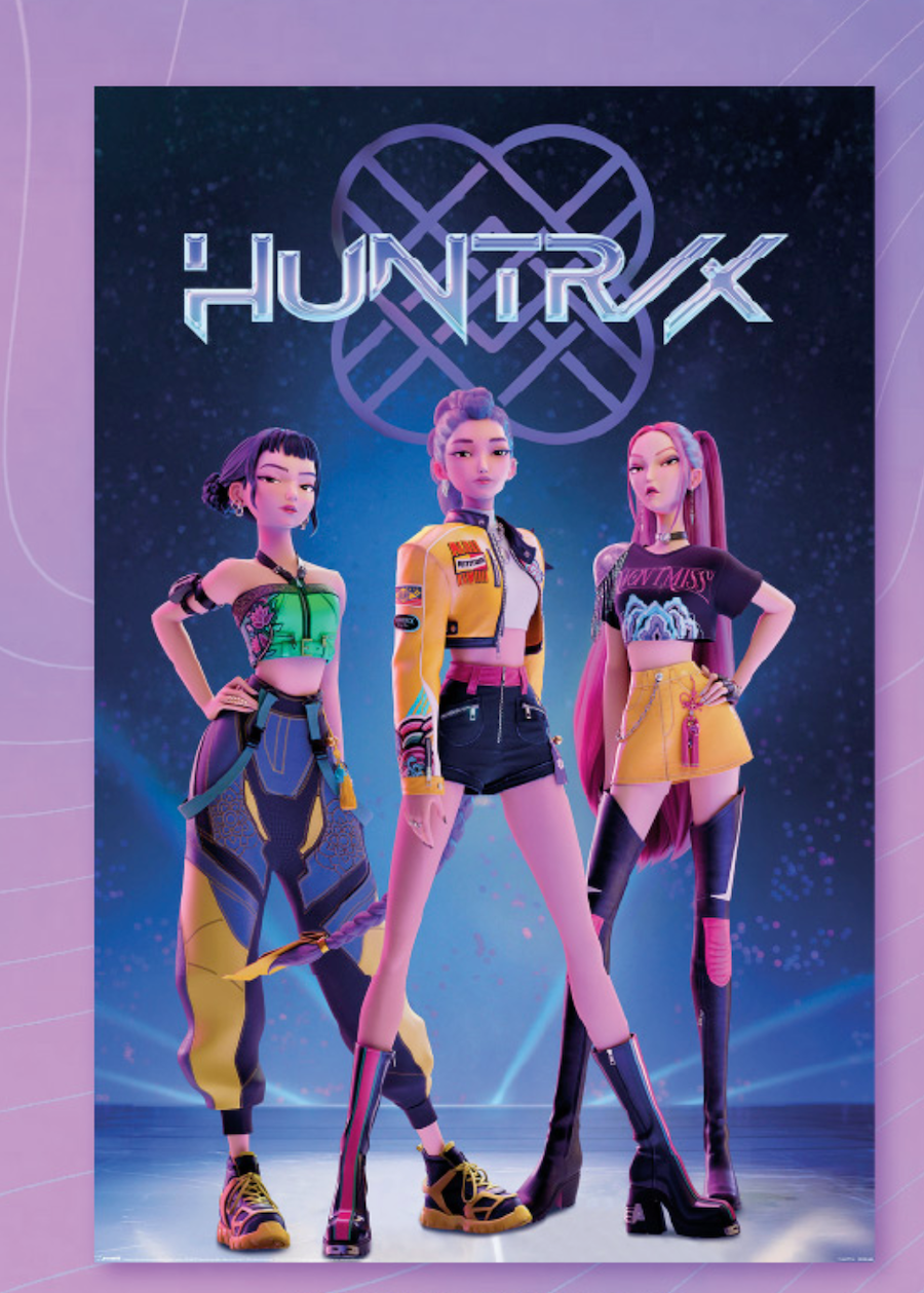 K-POP DEMON HUNTERS - Huntrix - Poster 61x91cm