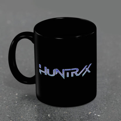 K-POP DEMON HUNTERS - Huntrix Logo - Black Pod Mug 325ml