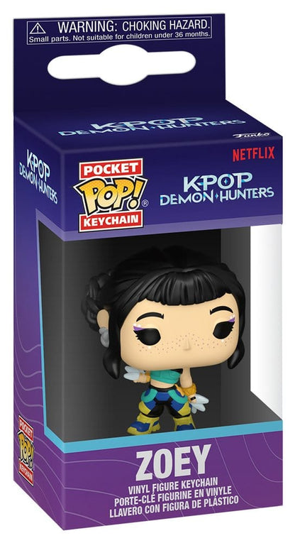 K-POP DEMON HUNTERS - Pocket Pop Keychain - Zoey PRECO > 25/01