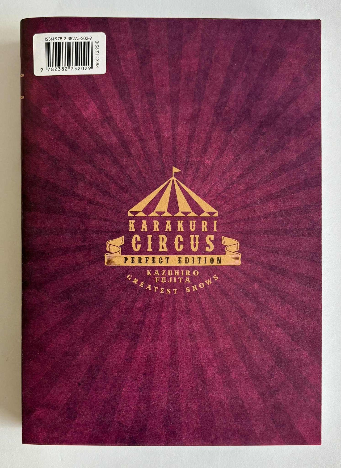 KARAKURI CIRCUS - TOME 09 - PERFECT EDITION