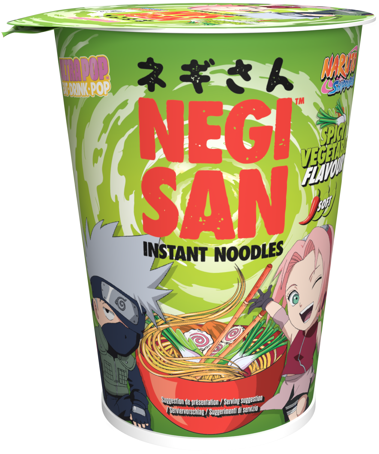 NEGI SAN instant noodle Spicy Vegetable Flavour