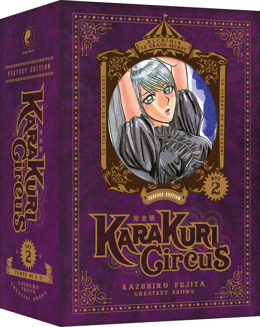 Karakuri Circus - Partie 2 - Coffret Collector (tomes 9 à 17)