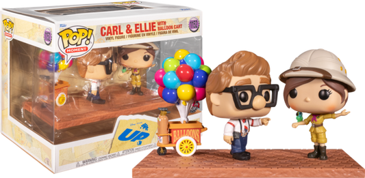 LA-HAUT - POP Movie Moments N°1152 - Carl et Ellie Chariot Ballon S.E.