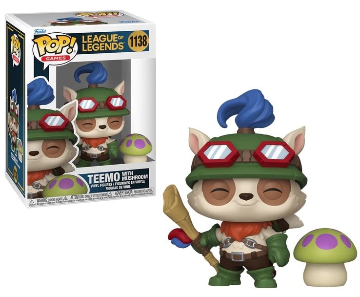 LEAGUE OF LEGENDS - POP & Buddy N° 1138 - Teemo avec Champignon
