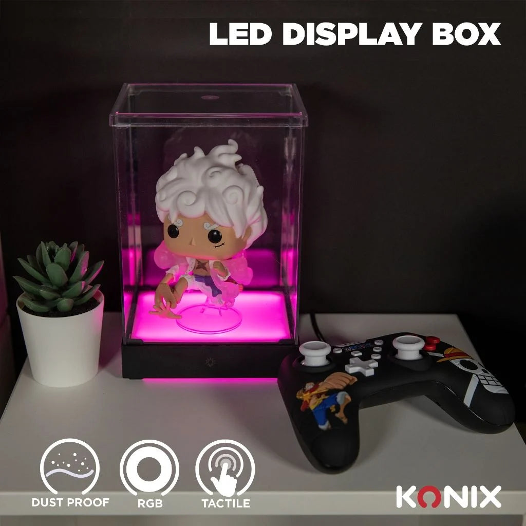 LED DISPLAY BOX - Vitrine en Acrilyc Lumineuse - 8 Modes d'éclairage