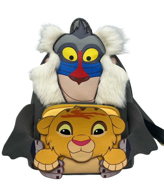 LE ROI LION - Simba et Rafiki - Mini Sac à Dos LoungeFly