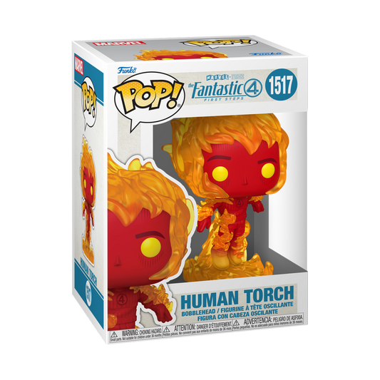 LES 4 FANTASTIQUES - POP Marvel N° 1517 - La Torche Humaine