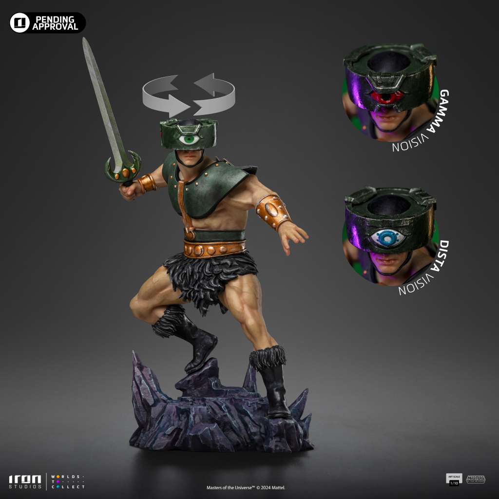 LES MAITRES DE L'UNIVERS - Tri-Klops - Statuette Art Scale 1/10 24cm