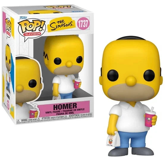 LES SIMPSONS - POP TV N° 1737 - Homer (Krusty Burger)