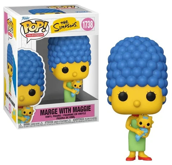 LES SIMPSONS - POP TV N° 1738 - Marge avec Maggie