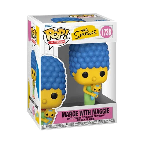 LES SIMPSONS - POP TV N° 1738 - Marge avec Maggie