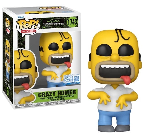 LES SIMPSONS - POP TV N° 1743 - Crazy Homer TreeHouse Of Horror
