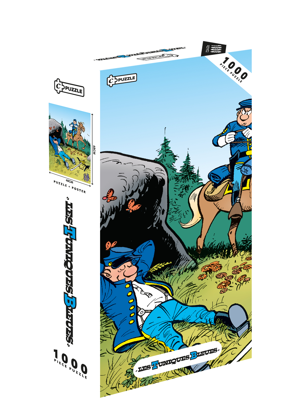 LES TUNIQUES BLEUES - Poster + Puzzle 1000pcs