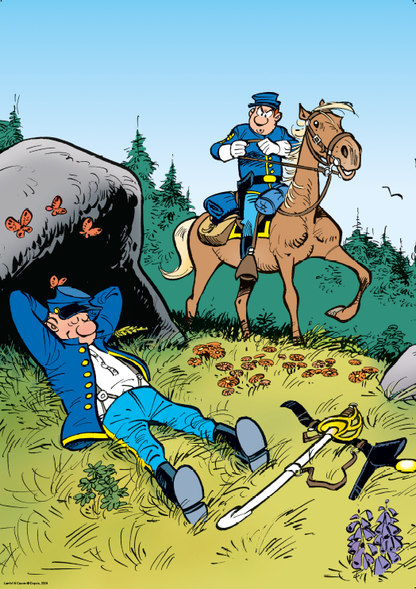 LES TUNIQUES BLEUES - Poster + Puzzle 1000pcs