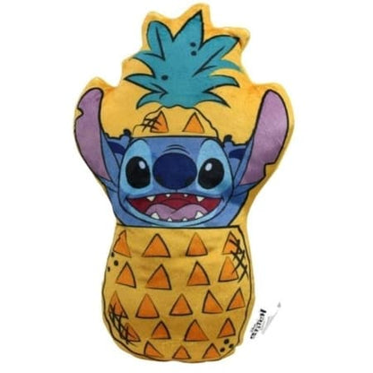 LILO AND STITCH - VELBOA CUSHION IN THE SHAPE OF PINEAPPLE STITCH