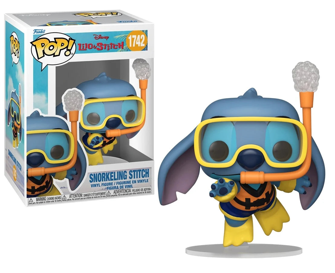 LILO & STITCH - POP Disney N° 1742 - Snorkeling Stitch PRECO > 25/01