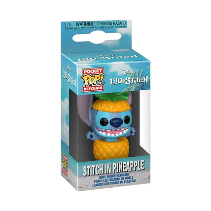 LILO & STITCH - Pocket Pop Keychains - Stitch dans un ananas PRECO > 27/01