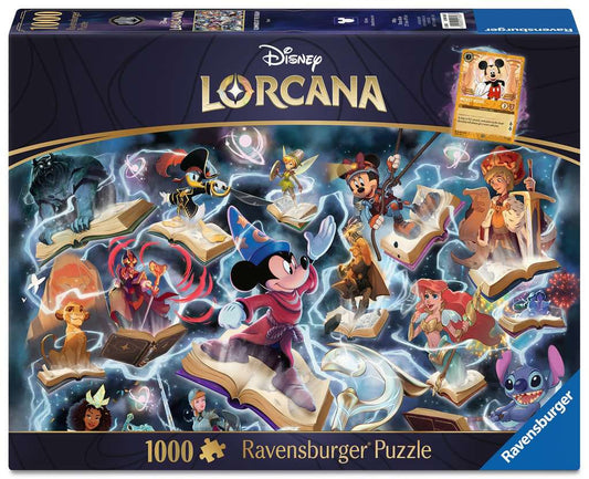 LORCANA - Acier - Puzzle 1000P + 1 carte promo
